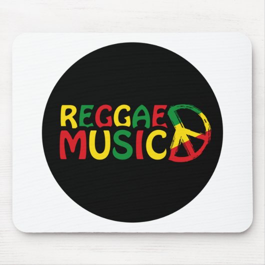 Reggae Music Design, Reggae Art Mousepad (Vorne)