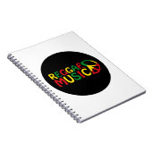 Reggae Music Design, Reggae Art Notizblock (Rechte Seite)