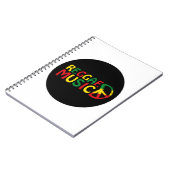 Reggae Music Design, Reggae Art Notizblock (Linke Seite)