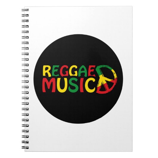 Reggae Music Design, Reggae Art Notizblock (Vorderseite)