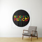 Reggae Music Design, Reggae Art Wandteppich (Beispiel)