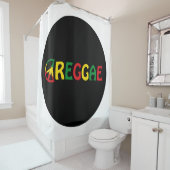 Reggae Music Duschvorhang (Beispiel)