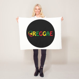 Reggae Music Fleecedecke