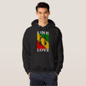 Reggae Music Hoodie (Vorne ganz)