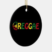 Reggae Music Keramik Ornament (Rechts)
