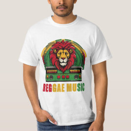 Reggae Music Lion T-Shirt