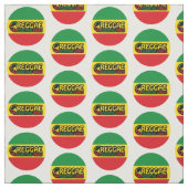 Reggae Music mit positivem Gesang und Reggae-Flagg Stoff (Muster)