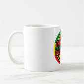 Reggae Music mit positiven Redewendungen Kaffeetasse (Links)