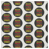 Reggae Music mit positiven Redewendungen Stoff (Muster)