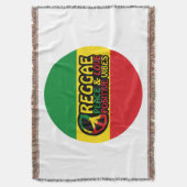 Reggae Music mit positiven Zitaten Decke (Vorderseite Vertikal)