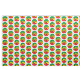 Reggae Music mit Reggae Flaggenfarben Stoff (Fat Quarter (45,7 x 55,9 cm))
