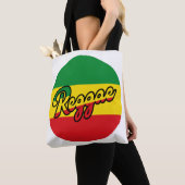 Reggae Music mit Reggae Flaggenfarben Tasche (Von Nahem)