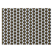 Reggae Music mit Reggae Flaggenfarben Tischdecke (Vorderseite (Horizontal))