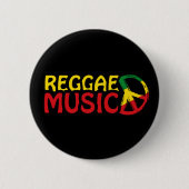 Reggae Music - model2b circle-black Button (Vorderseite)