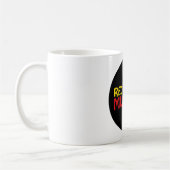 Reggae Music - model2b circle-black Kaffeetasse (Links)