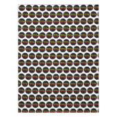 Reggae Music - model2b circle-black Tischdecke (Vorderseite)