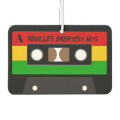 Reggae Music Musician Retro Cassette Tape Autolufterfrischer (Vorderseite)