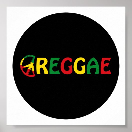 Reggae Music Poster (Vorne)