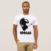 Reggae Music Rastaman Guitar Silhouette Custom Hoodie (Vorne ganz)