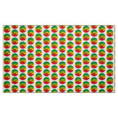 Reggae Music with reggae flag colors Stoff (Fat Quarter (45,7 x 55,9 cm))