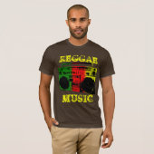 REGGAE, MUSIK, KUNDENSPEZIFISCHE T-SHIRTS (Vorne ganz)