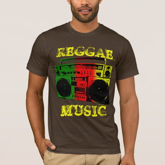 REGGAE, MUSIK, KUNDENSPEZIFISCHE T-SHIRTS (Vorderseite)