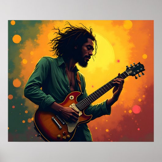 Reggae-Musik-Kunst Poster (Vorne)