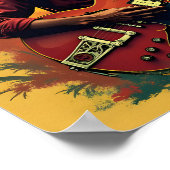 Reggae-Musik-Kunst Poster (Ecke)