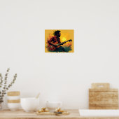 Reggae-Musik-Kunst Poster (Küche)