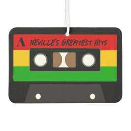 Reggae-Musik-Musiker Retro-Kassettenband Autolufterfrischer