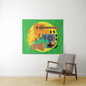 Reggae-Musik Wandteppich (Beispiel (Horizontal))