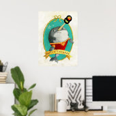 Reggae Narwhal Poster (Heimbüro)