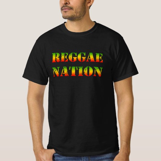 Reggae Nation T - Shirt (Vorderseite)
