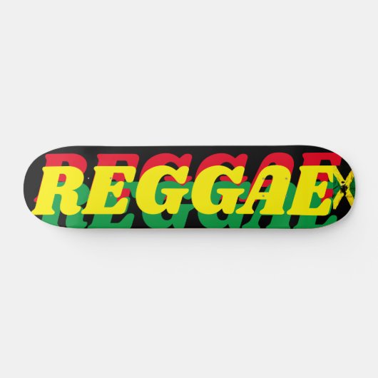 REGGAE OFFIZIELL 7 3/4" Skateboard Deck (Horizontal)
