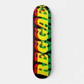 REGGAE OFFIZIELL 7 3/4" Skateboard Deck (Vorne)