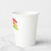 Reggae Paper Cup mit eigenem Text Pappbecher (Links)