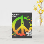 Reggae Peace - Jamaican Life Karte (Gelbe Blume)