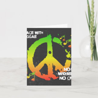 Reggae Peace - Jamaican Life Karte