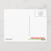 Reggae Postkarte (Rückseite)