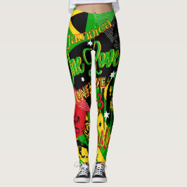 Reggae Rasta-Leggings Leggings