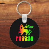 Reggae Rasta Lion Schlüsselanhänger (Vorderseite)
