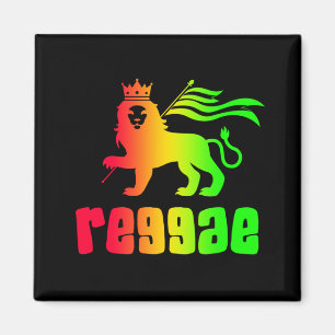 Reggae Rasta Löwe  Magnet