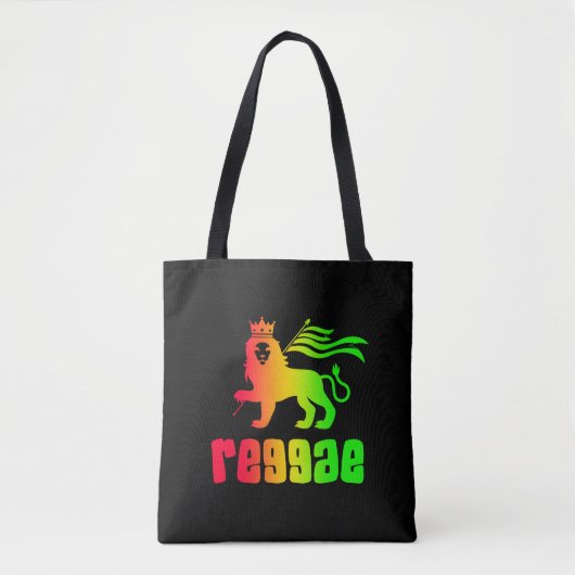 Reggae Rasta Löwe Tasche (Vorderseite)
