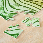 Reggae Rasta Musik-Stammes- Druck-Schönheit Puzzle (Seite)