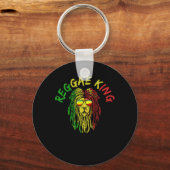 Reggae Rasta Rastafari Schlüsselanhänger (Vorderseite)