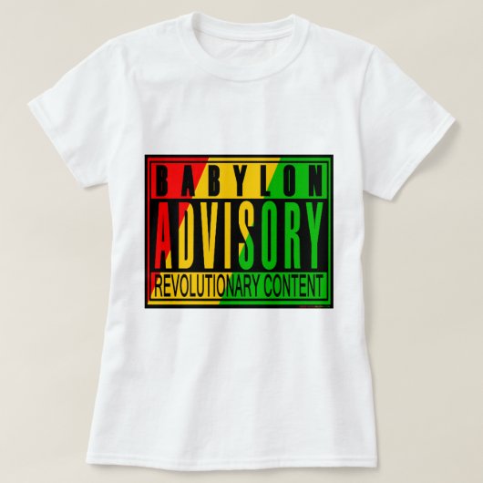 Reggae RASTA T-Shirt (Design vorne)