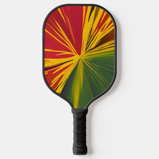 Reggae Rays Pickleball Schläger (Vorderseite)