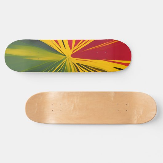 Reggae Rays Skateboard (Horizontal)