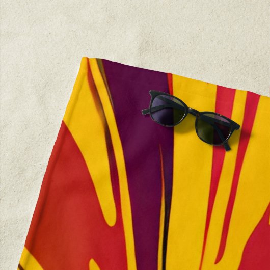 Reggae Rays Strandtuch (Beispiel)