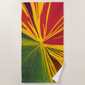 Reggae Rays Strandtuch (Vorderseite)